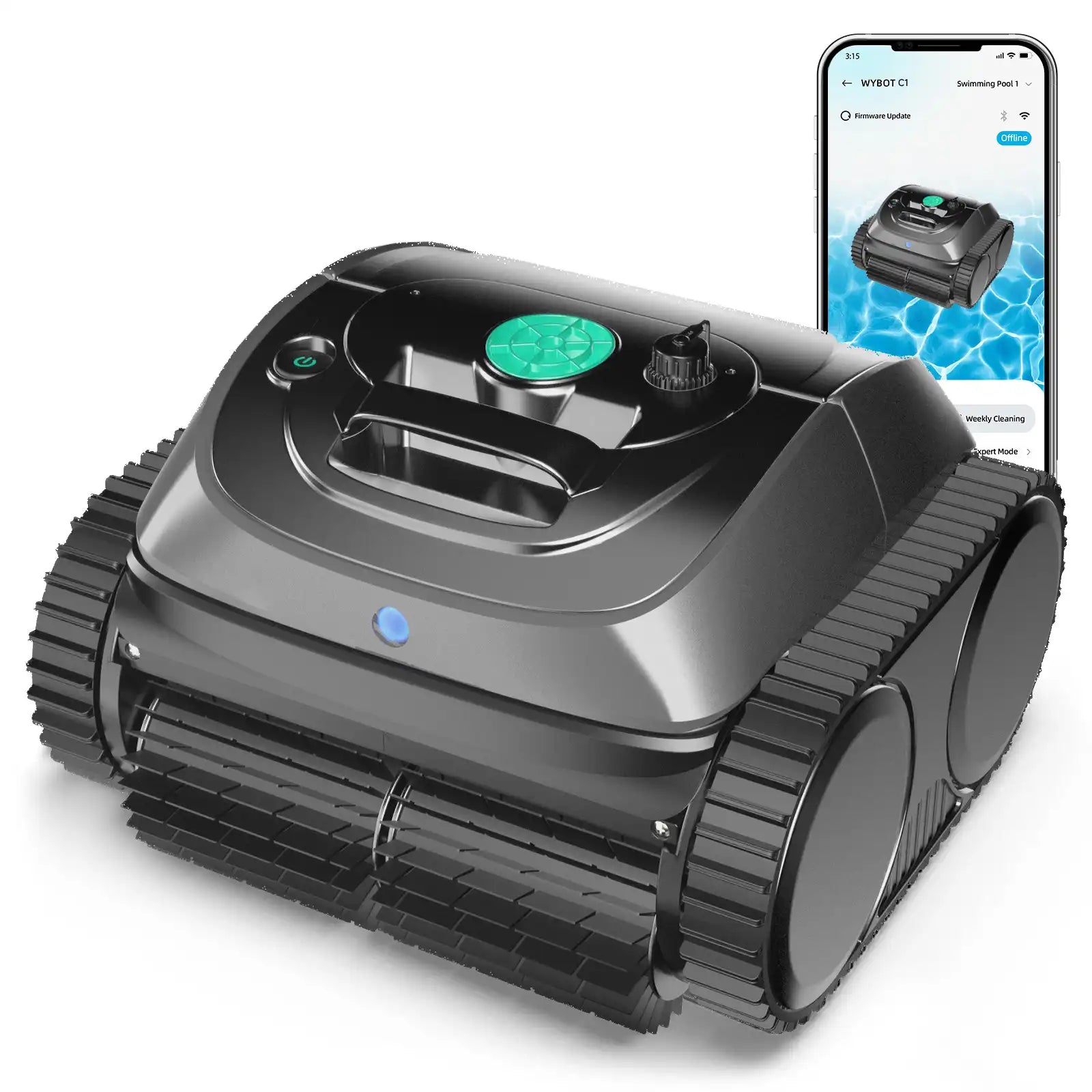 WYBOT C1 Roboter-Poolreiniger mit App-Steuerung