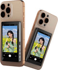 Handy Selfie Monitor 3,97", WiFi 2,4/5 GHz, 5 Std. Akku, Powerbank-Funktion, mit Lautsprecher, große Reichweite, Smartphone Rückkamera, Smartphone Vlog Bildschirm für iPhone & Android, Kabellos